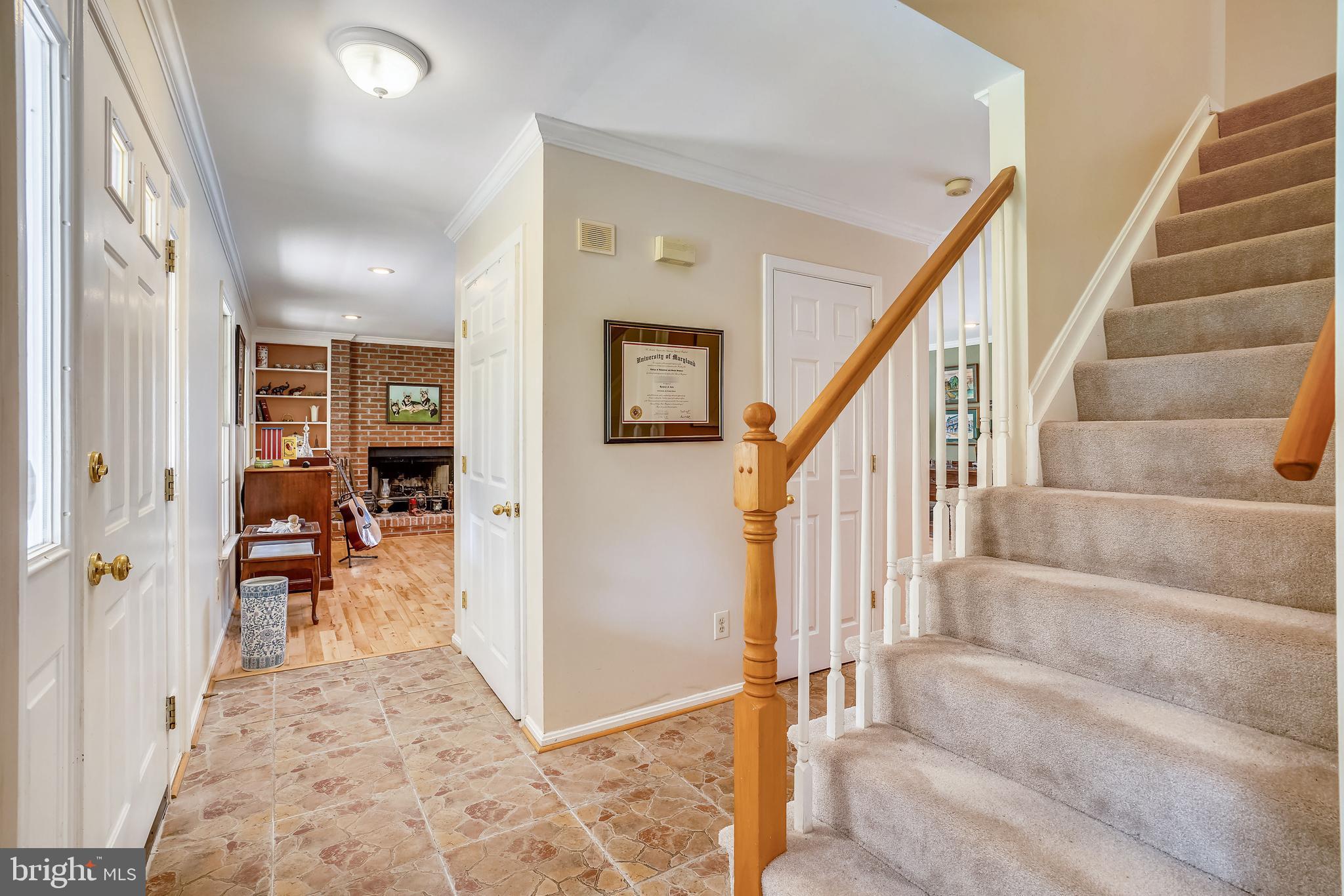 2150 Brown Road Finksburg, MD 21048 - Photo 40 of 81 Foyer entrance with New Carpet Up Stairs
