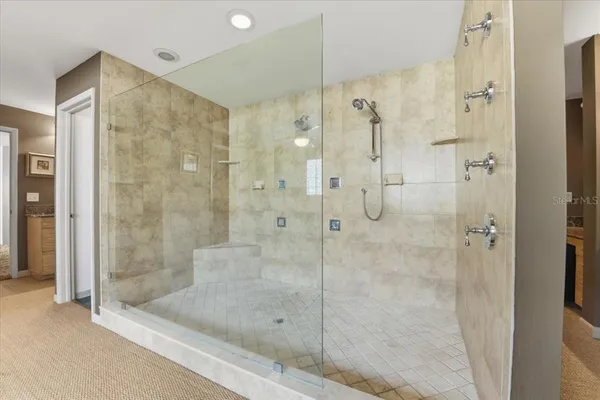 a view of a room with toys