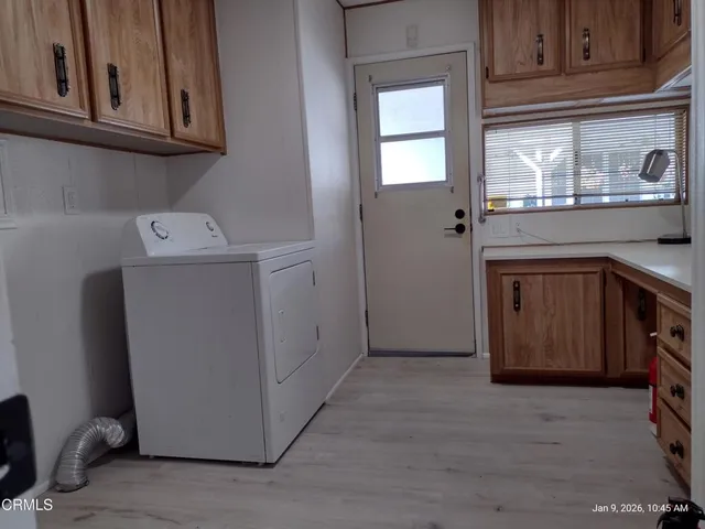 a view of a door of the house