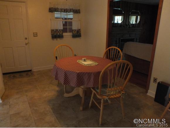 1105 Moody Farm Road Maggie Valley, NC 28751 - Photo 13 of 22 a dining room with furniture and wooden floor