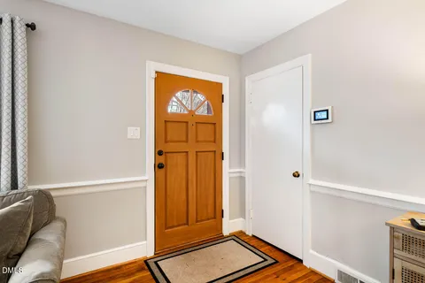 a front view of a house with a porch