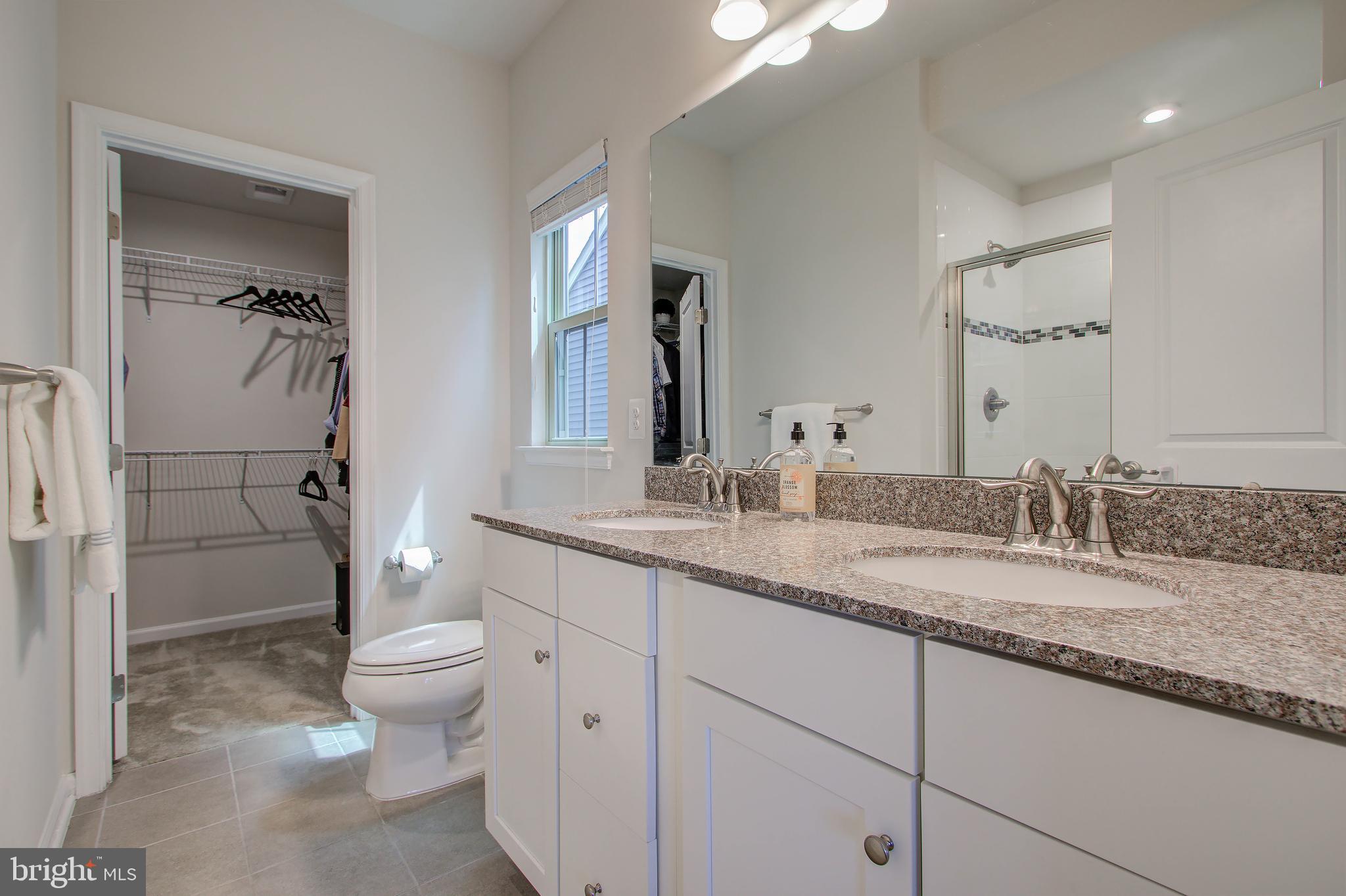 43775 Stubble Cor Square Ashburn, VA 20147 - Photo 16 of 32 Owners bath with shower and walk-in closet