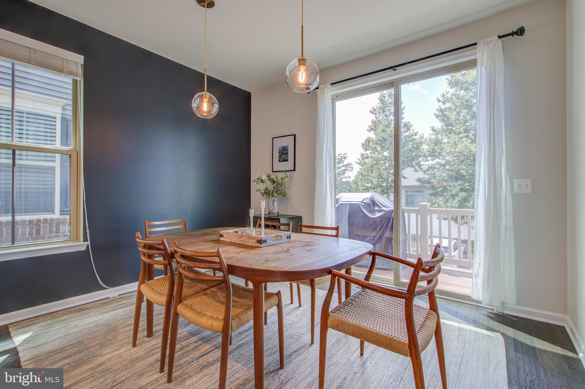 43775 Stubble Cor Square Ashburn, VA 20147 - Photo 8 of 32 Dining opens to deck