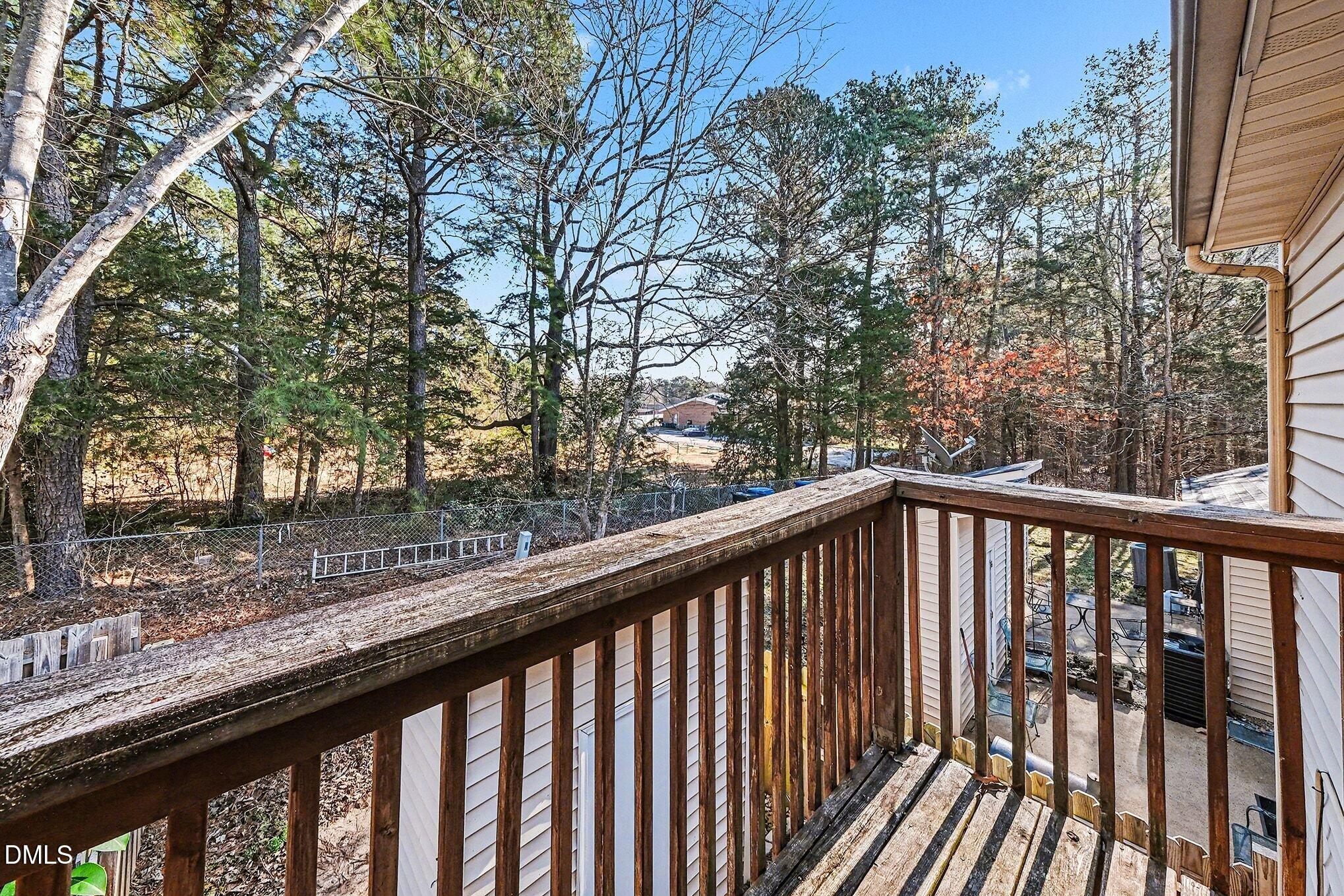 1509 Clermont Road, Unit T27 Durham, NC 27713 - Photo 20 of 26 a view of trees from a balcony