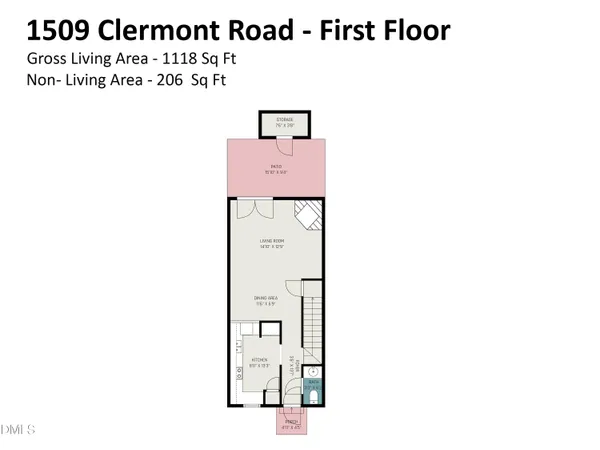$210,000 | 1509 Clermont Road, Unit T27, Durham, NC 27713