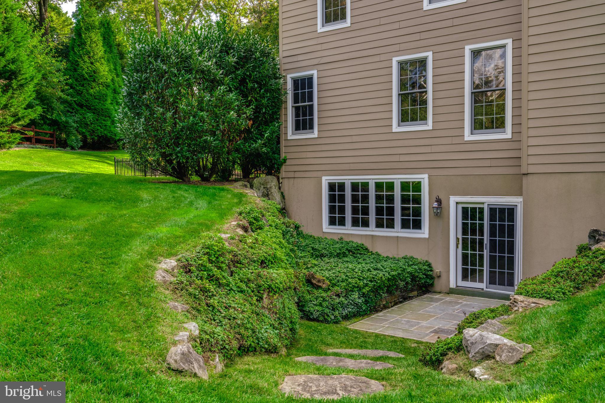 815 Brower Road Wayne, PA 19087 - Photo 75 of 84 Walk Out Exit from Lower Level