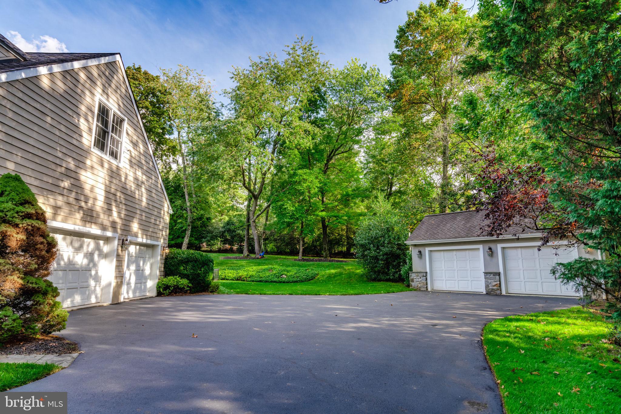 815 Brower Road Wayne, PA 19087 - Photo 76 of 84 Extremely long driveway w/ 3 car attached garage