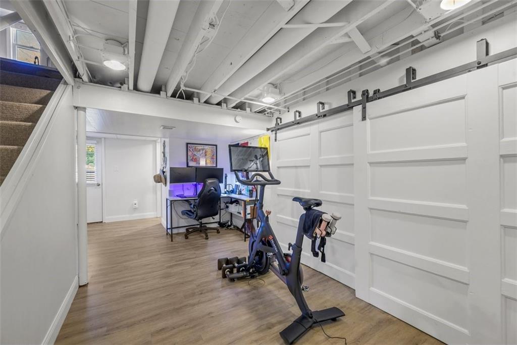 229 Lakeside Drive McKees Rocks, PA 15136 - Photo 27 of 35 a view of a room with gym equipment