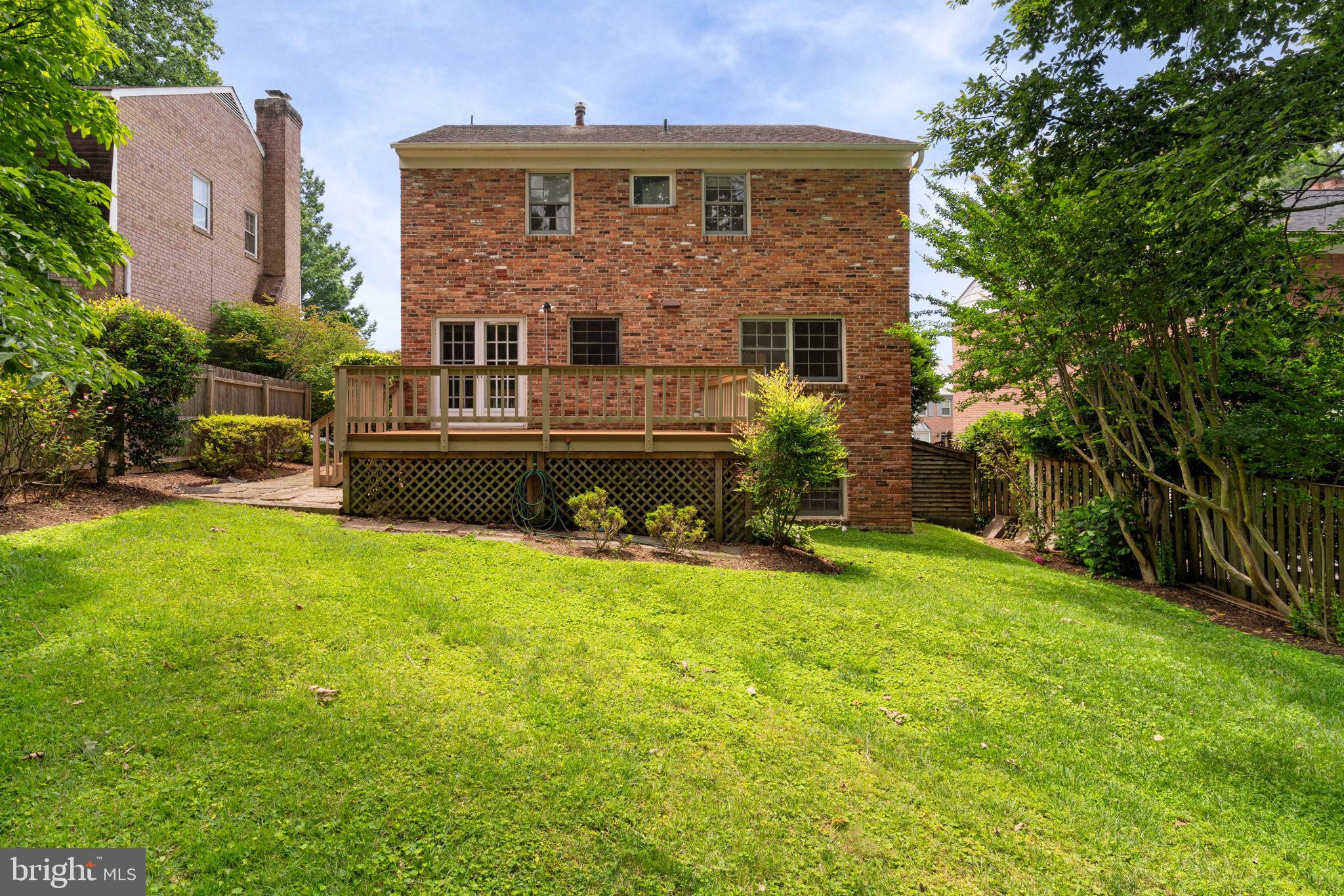 6716 Baron Road McLean, VA 22101 - Photo 6 of 41 front view of a house with a yard