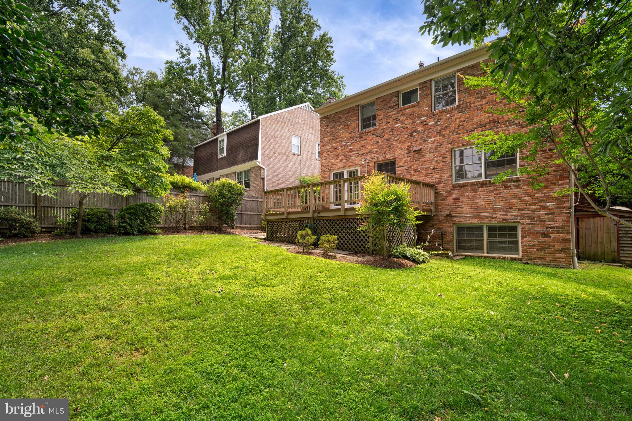 6716 Baron Road McLean, VA 22101 - Photo 7 of 41 front view of a house with a yard