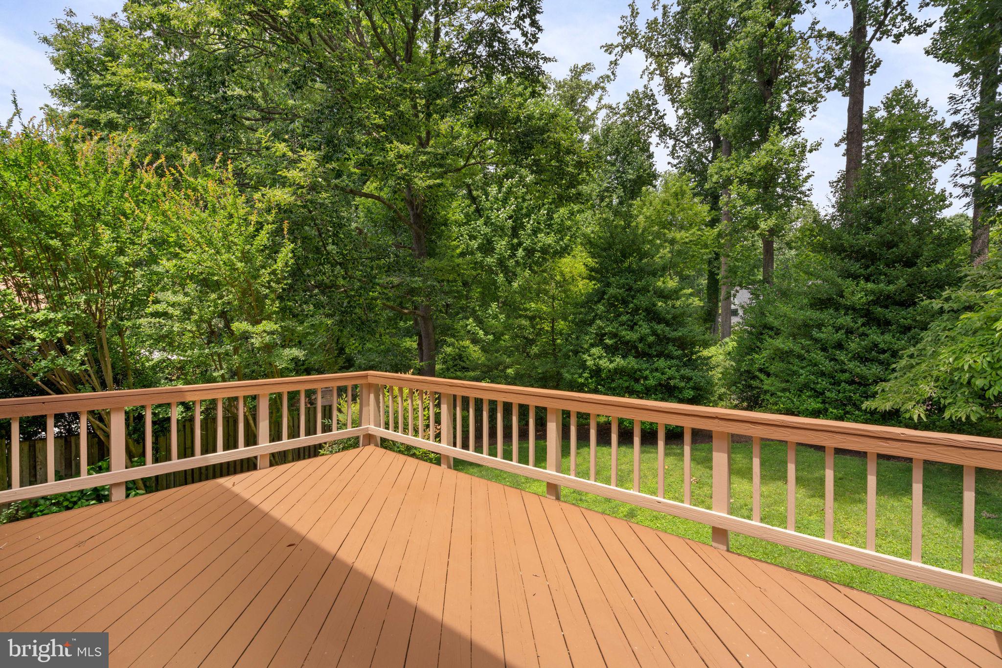 6716 Baron Road McLean, VA 22101 - Photo 9 of 41 a view of wooden deck