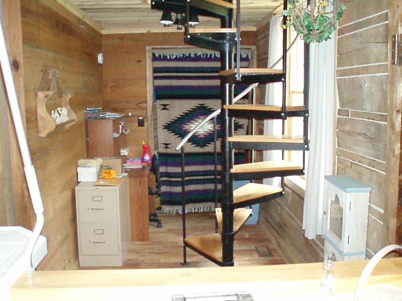 2884 Murray Hollow Road Thaxton, VA 24174 - Photo 18 of 19 Spiral Staircase