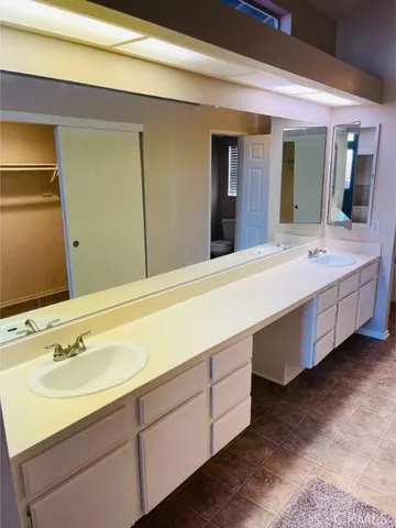 a view of a room with an empty space