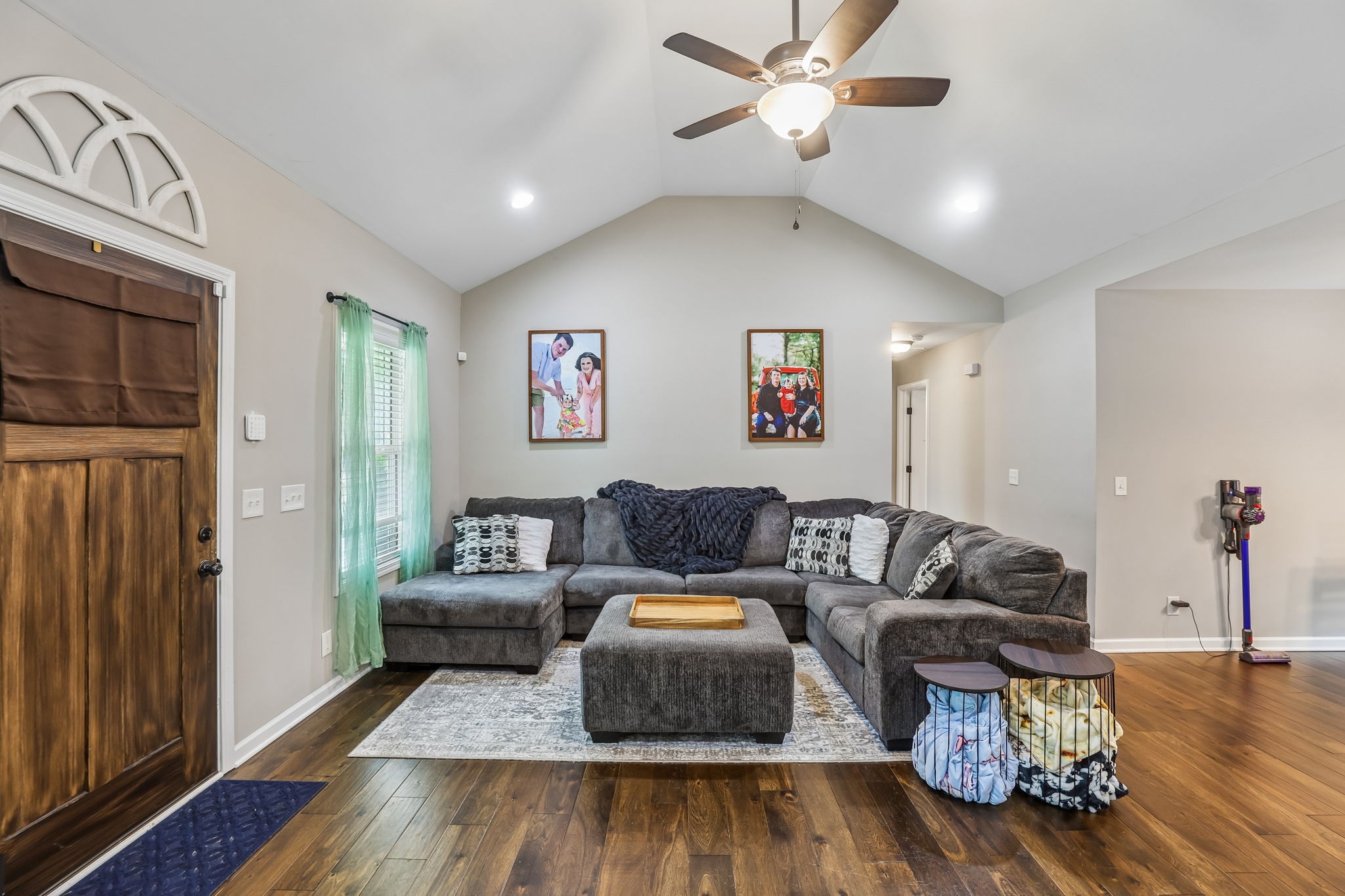 1546 South Spring Street Manchester, TN 37355 - Photo 13 of 53 a living room with furniture and a wooden floor