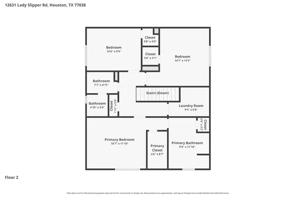 $1,870 | 12631 Lady Slipper Road, Houston, TX 77038