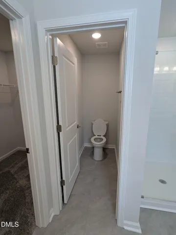 a view of livingroom with wooden floor