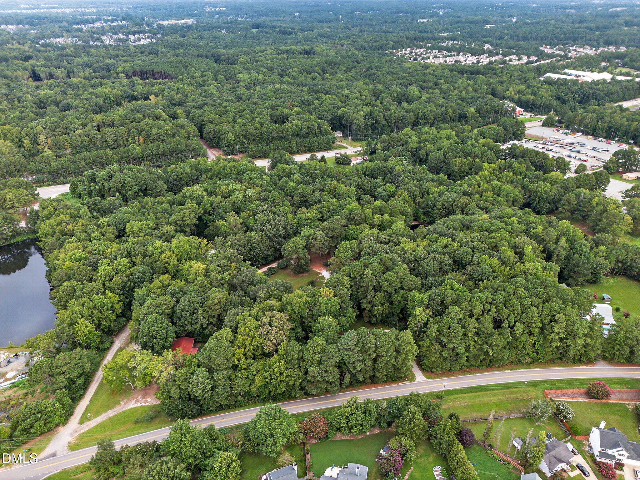 700 Oak Ridge Drive Cary, NC 27519 - Photo 13 of 17 an aerial view of a house with a yard