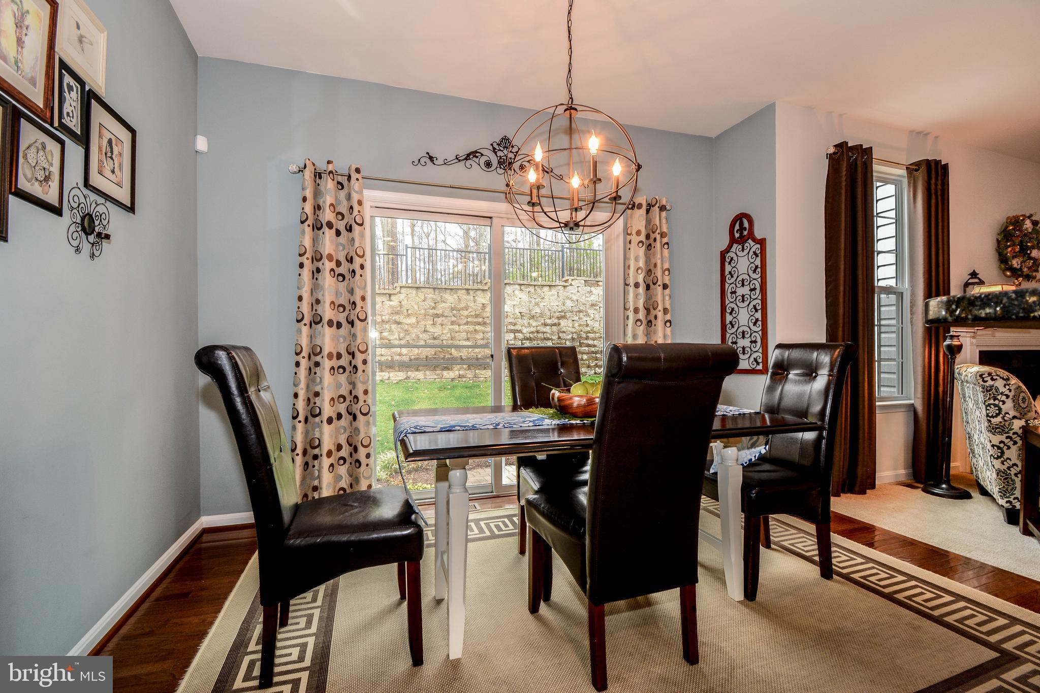 3321 Eagle Ridge Drive Woodbridge, VA 22191 - Photo 6 of 32 Kitchen table space leads to back yard