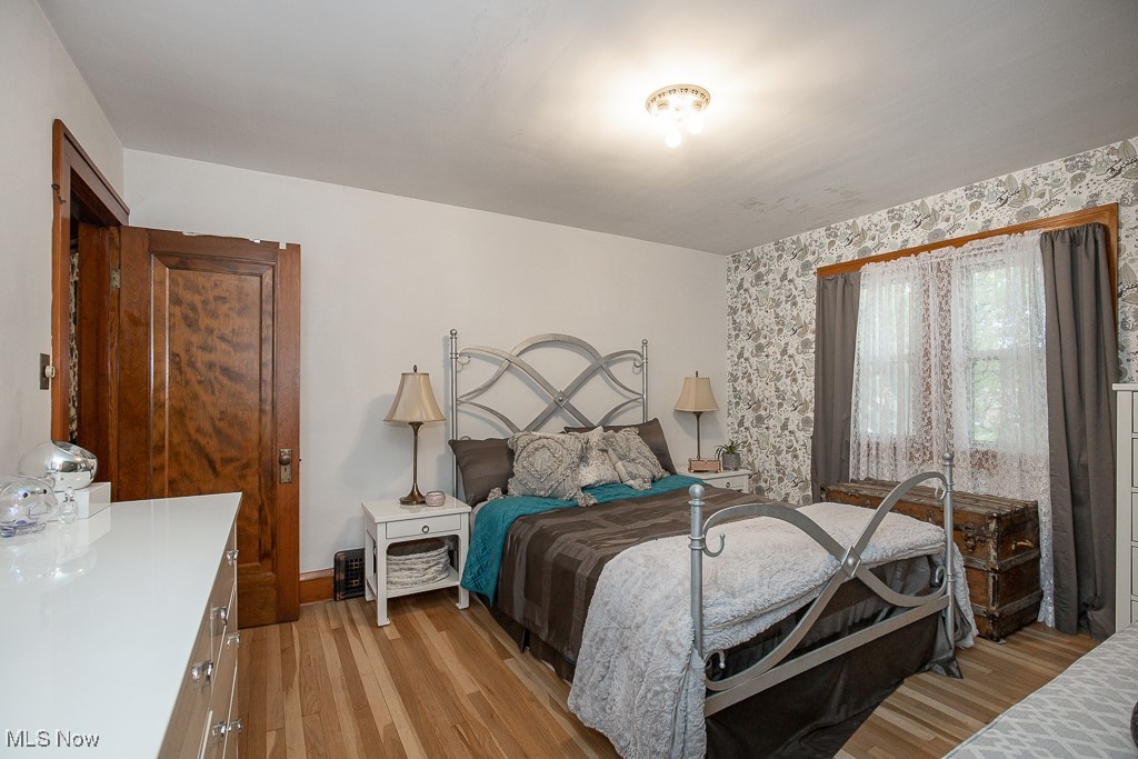 7070 Ridge Road Parma, OH 44129 - Photo 15 of 28 Bedroom with light hardwood / wood-style floors