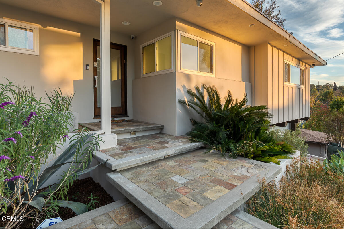 1376 Brixton Road Pasadena, CA 91105 - Photo 3 of 38 a view of a house with backyard and sitting area