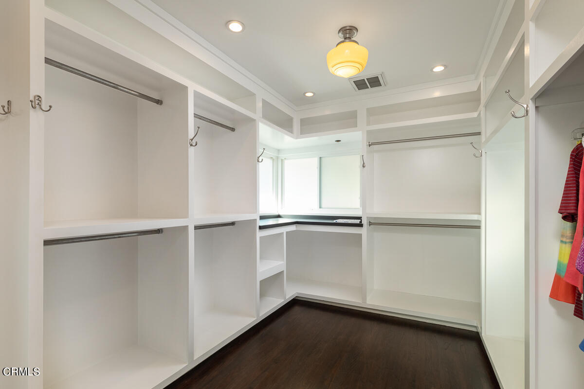 1376 Brixton Road Pasadena, CA 91105 - Photo 21 of 38 a view of an empty walk in closet
