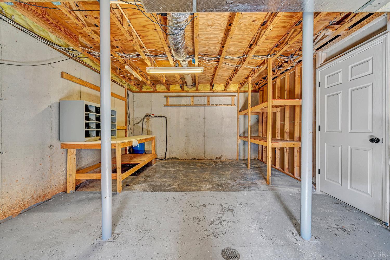 3949 Diamond Hill Road Moneta, VA 24121 - Photo 23 of 30 a view of a garage