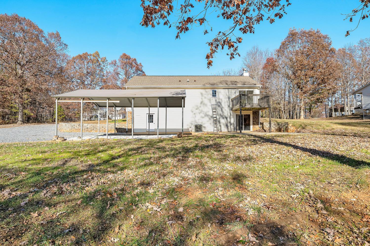 3949 Diamond Hill Road Moneta, VA 24121 - Photo 30 of 30 a view of a house with a outdoor space