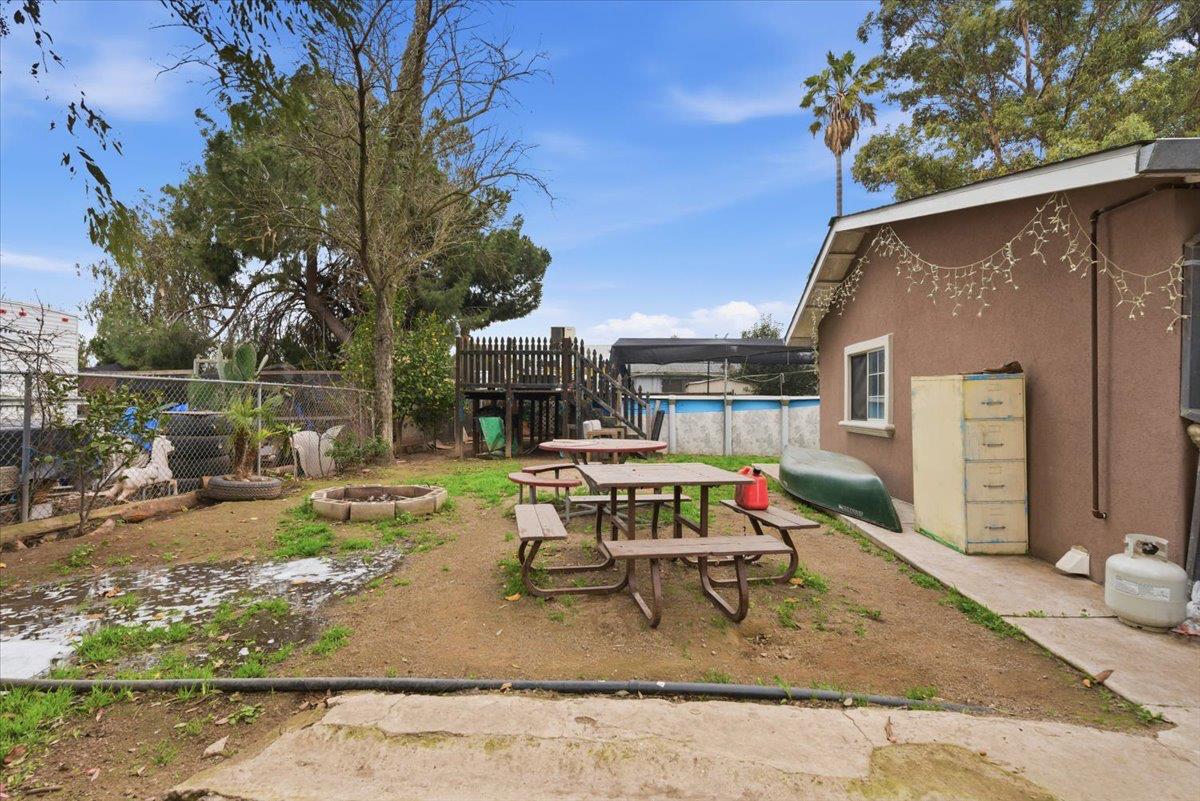 3902 Arch Road Stockton, CA 95215 - Photo 20 of 30 a view of backyard with small pool