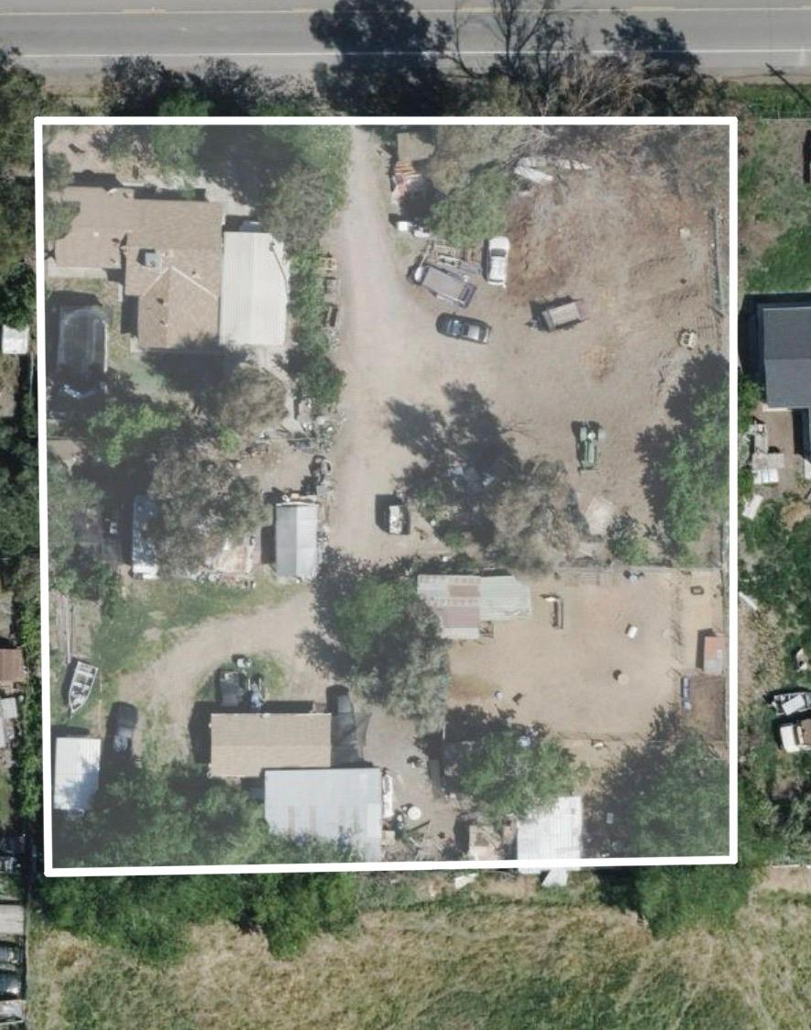 3902 Arch Road Stockton, CA 95215 - Photo 28 of 30 an aerial view of a house with a yard