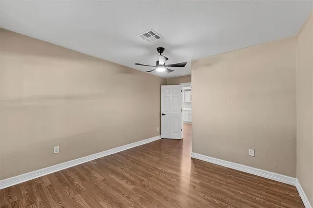 wooden floor in an empty room
