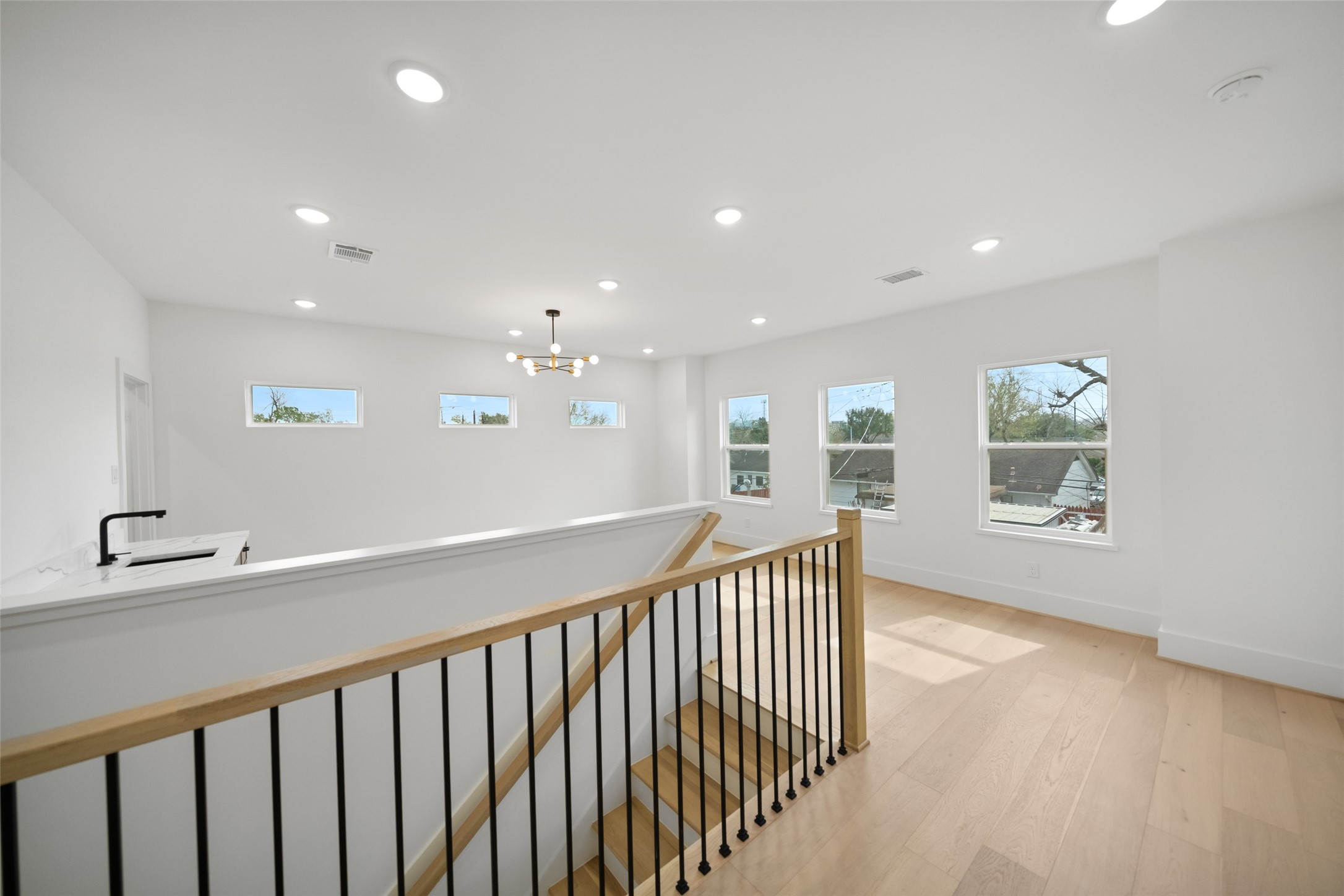 8521 Friendship Road Houston, TX 77080 - Photo 27 of 49 a view of a hallway with a window
