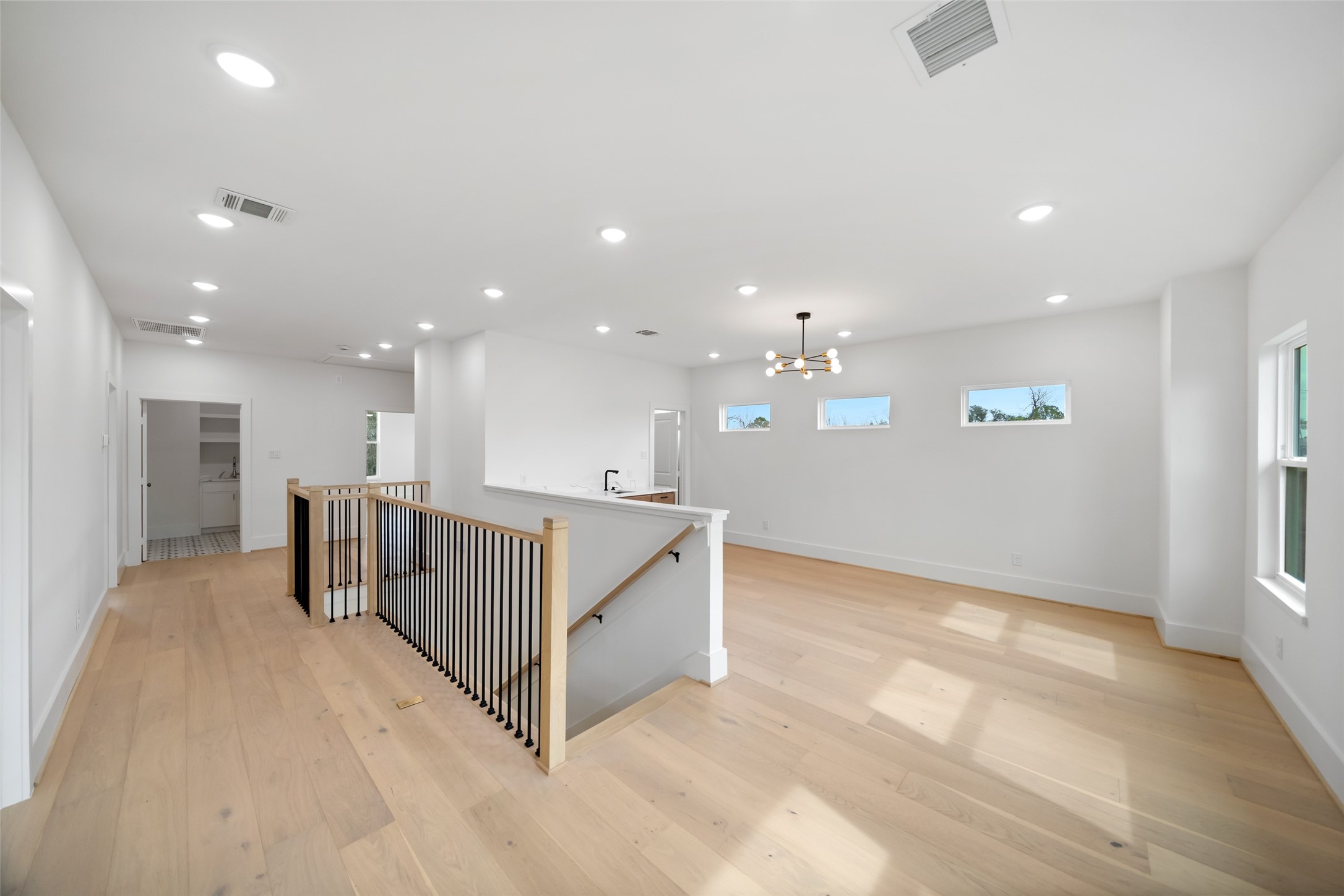 8521 Friendship Road Houston, TX 77080 - Photo 28 of 49 a view of an empty room with kitchen natural appliances
