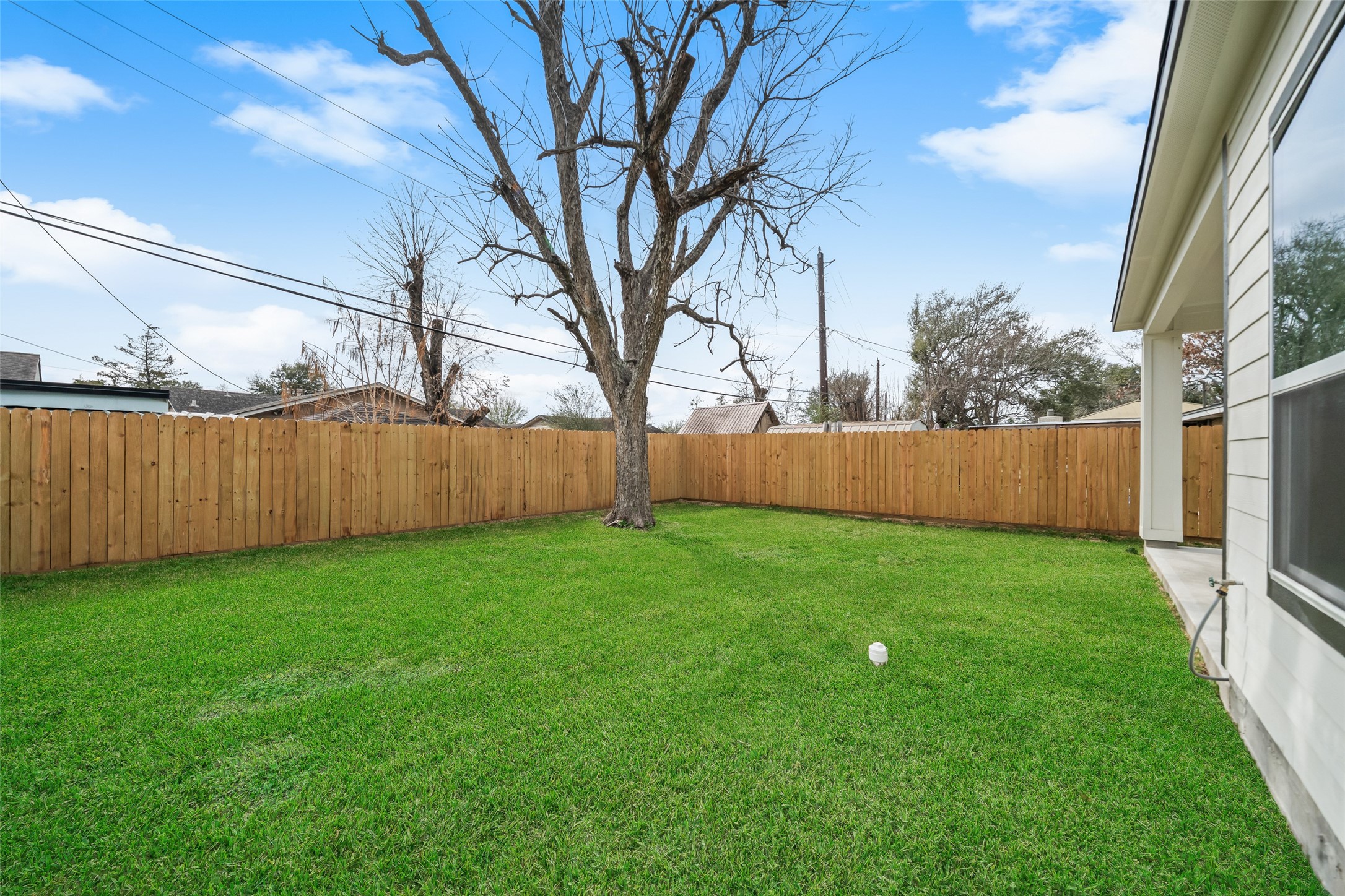 8521 Friendship Road Houston, TX 77080 - Photo 48 of 49 a view of backyard with wooden fence