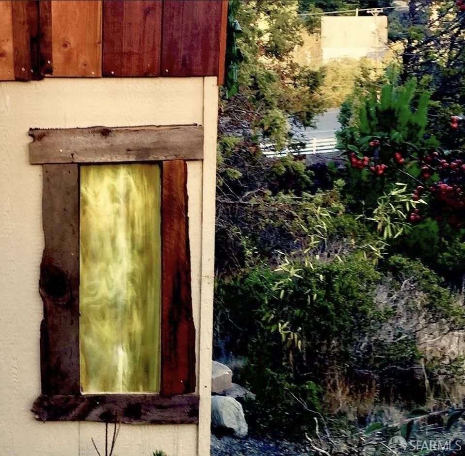 5631 Cloverdale Road Pescadero, CA 94060 - Photo 16 of 19 a view of a wooden door