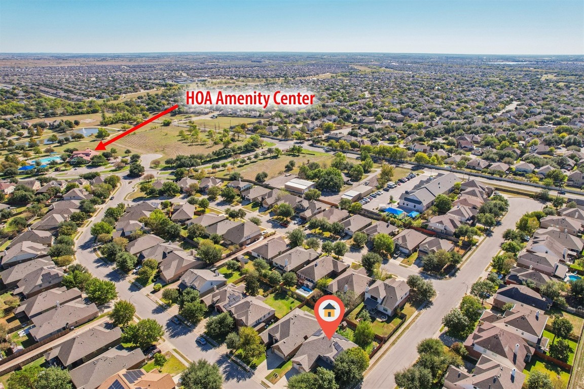 2301 Ambling Trail Pflugerville, TX 78660 - Photo 26 of 34 an aerial view of a city