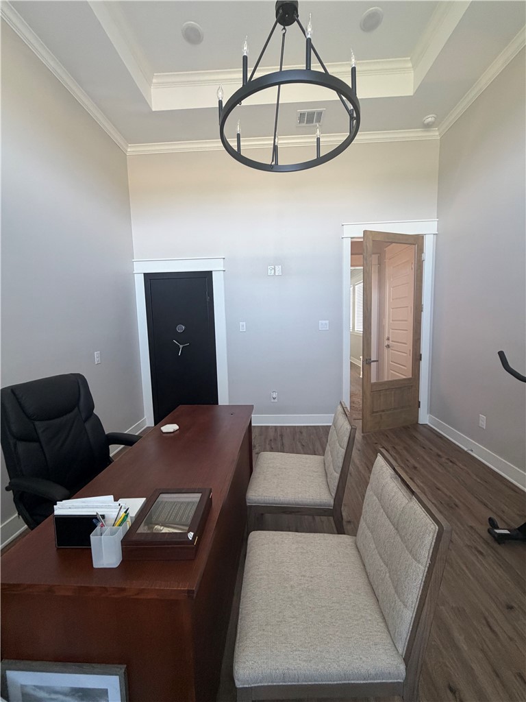 13504 Hudson Farms Road Hearne, TX 77859 - Photo 41 of 48 This office has it's own full size built in safe. 17.83x9.66