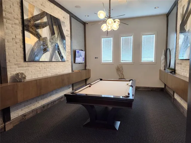 a view of a livingroom with furniture