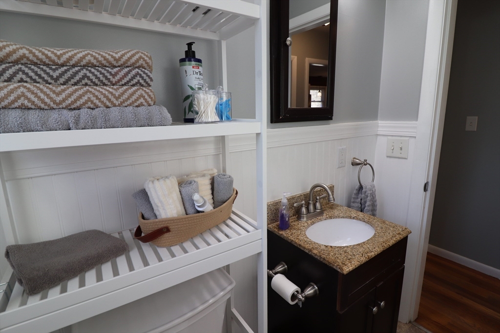 36 Stony Brook Road Raynham, MA 02767 - Photo 22 of 30 a bathroom with a sink and a mirror