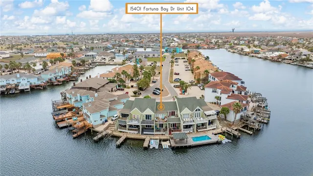 $285,000 | 15401 Fortuna Bay Drive, Unit 104, Corpus Christi, TX 78418