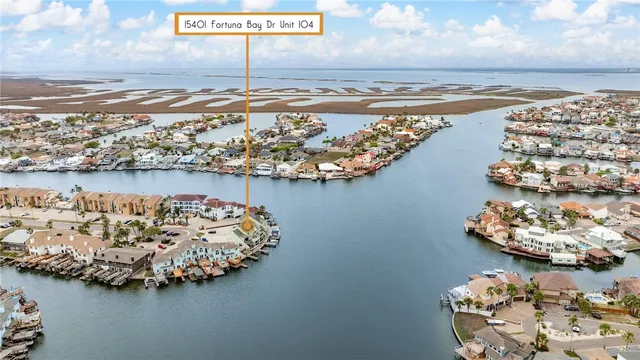 $285,000 | 15401 Fortuna Bay Drive, Unit 104, Corpus Christi, TX 78418