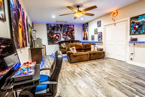 a bedroom with bed and a window