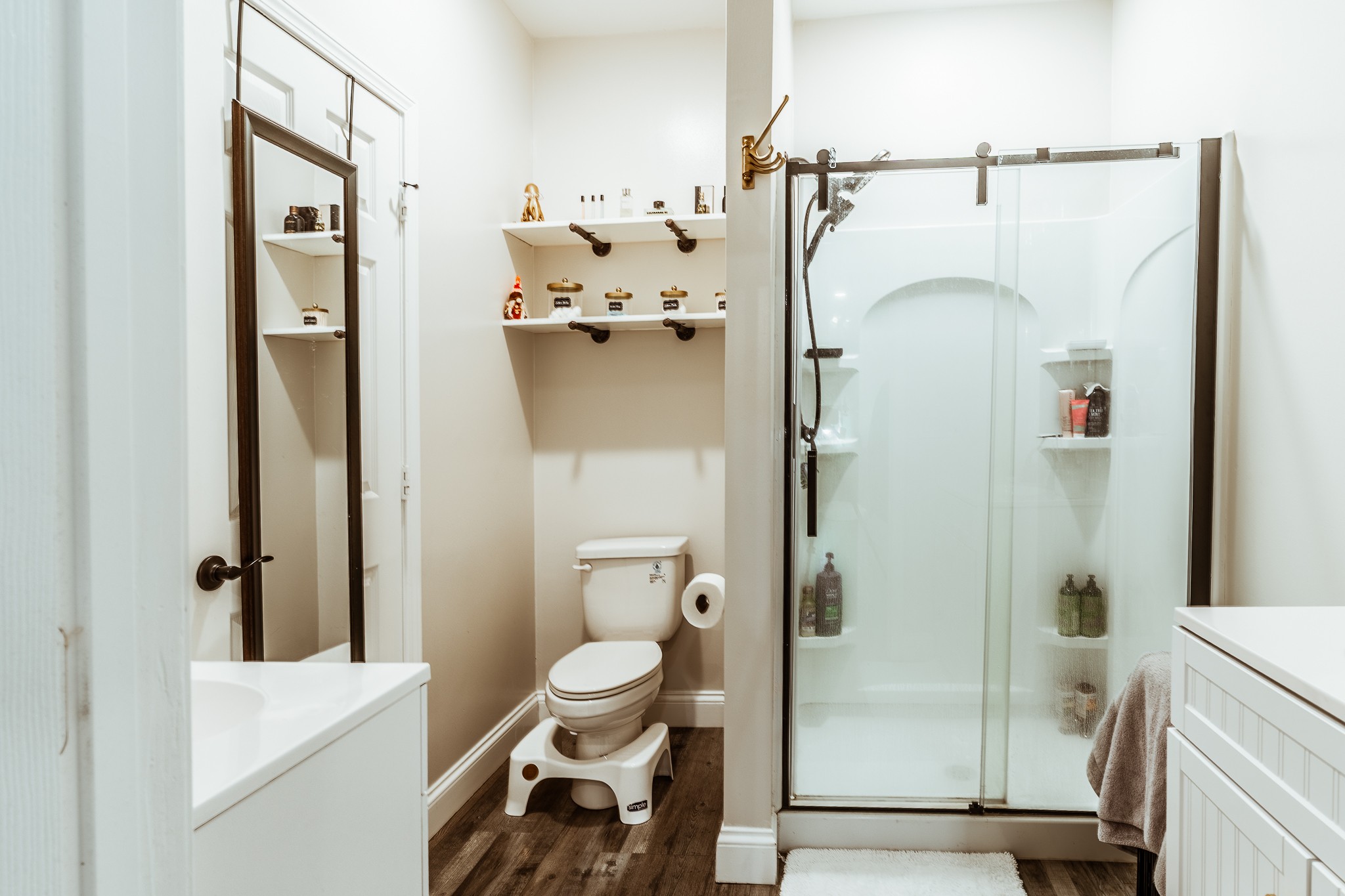 3375 Rowland Mill Road Buena Vista, TN 38318 - Photo 55 of 85 a bathroom with a toilet and a shower