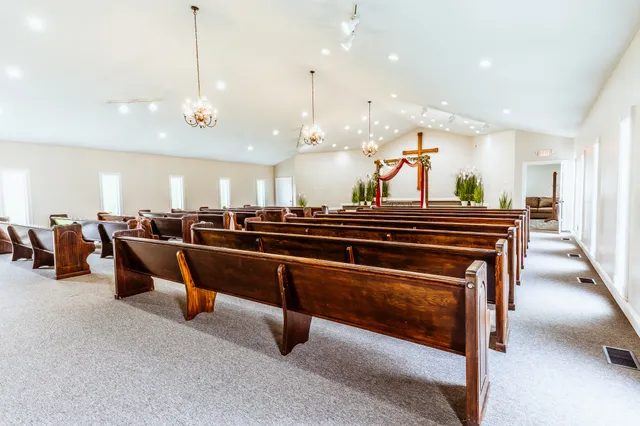 a house with city view