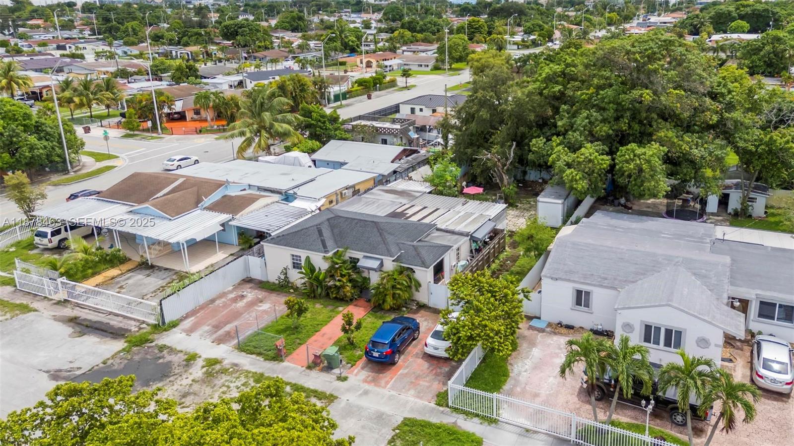 580 Southeast 2nd Street Hialeah, FL 33010 - Photo 29 of 30 an aerial view of residential houses with outdoor space