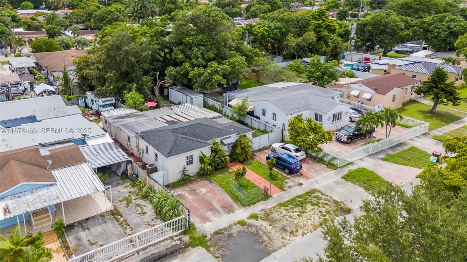 580 Southeast 2nd Street Hialeah, FL 33010 - Photo 30 of 30 an aerial view of a house with a yard