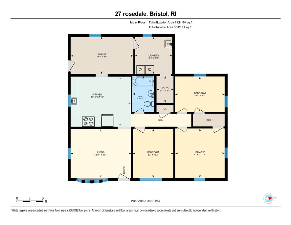 27 Rosedale Drive Bristol, RI 02809 - Photo 34 of 34 Floor Plan