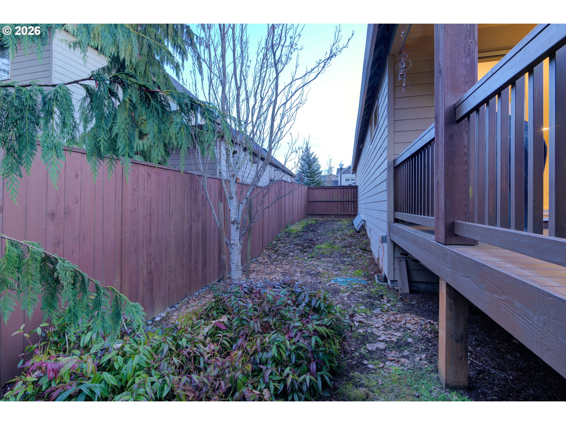 3110 Northeast 174th Street Ridgefield, WA 98642 - Photo 32 of 36 a backyard of a house with lots of green space