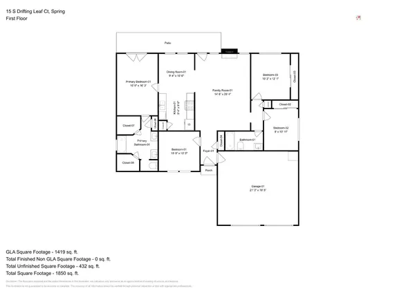 $1,950 | 15 South Drifting Leaf Court, Spring, TX 77380