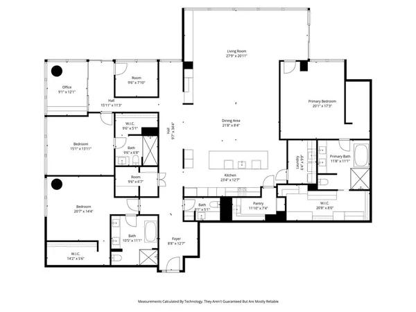 a white building with glass door