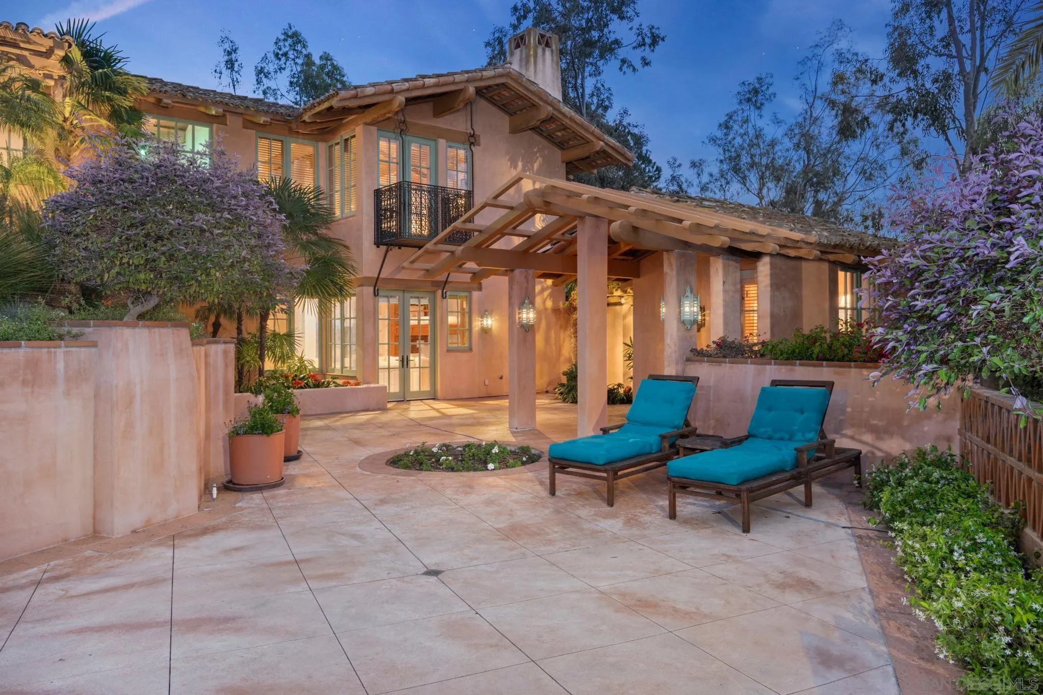 6002 Paseo Valencia Rancho Santa Fe, CA 92067 - Photo 22 of 33 a view of a house with backyard and sitting area